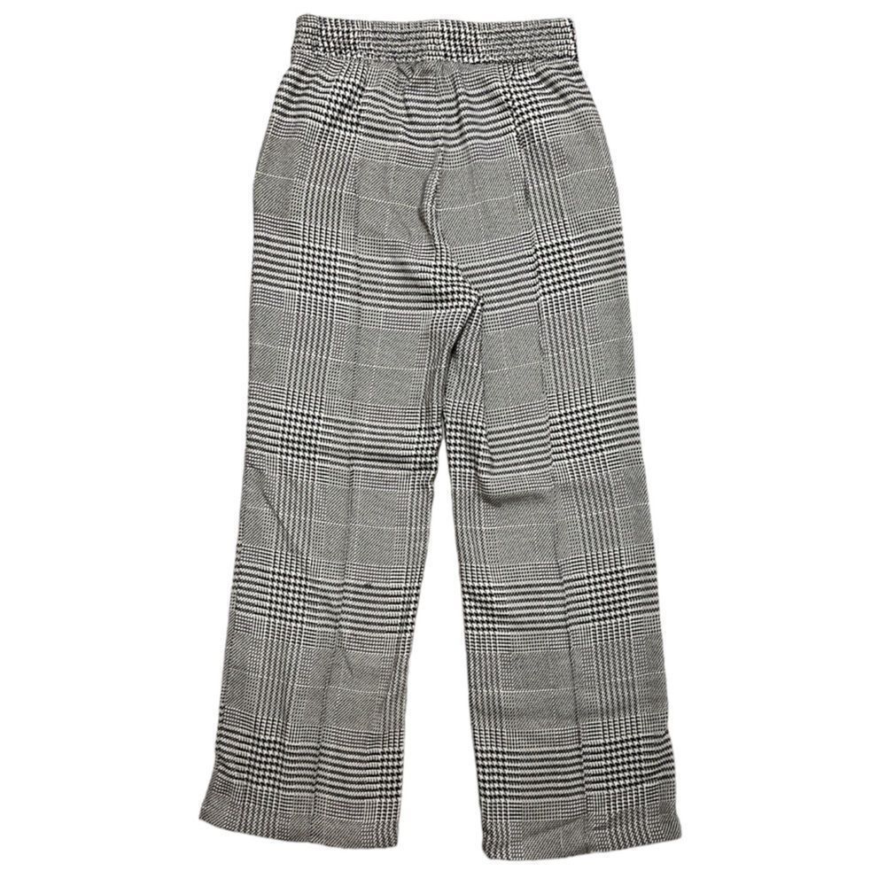 H&M Elastic Waist Chocolate Brown Wide Leg Trouser